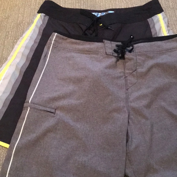 Bundle of two mens swim trunks (36)